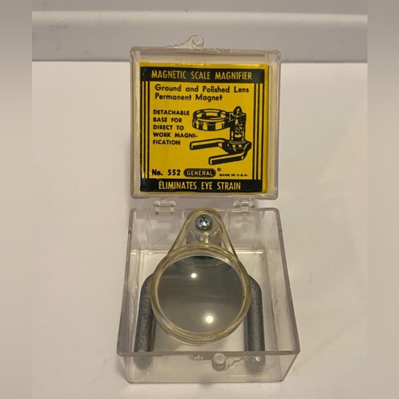 Vintage Magnetic Scale Magnifier Made in USA - Picture 4 of 9